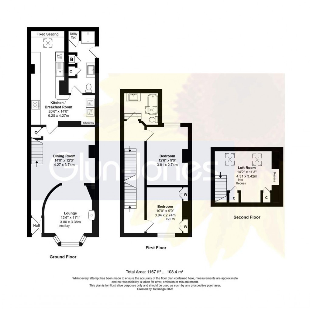 Floorplan for Field Place, Littlehampton