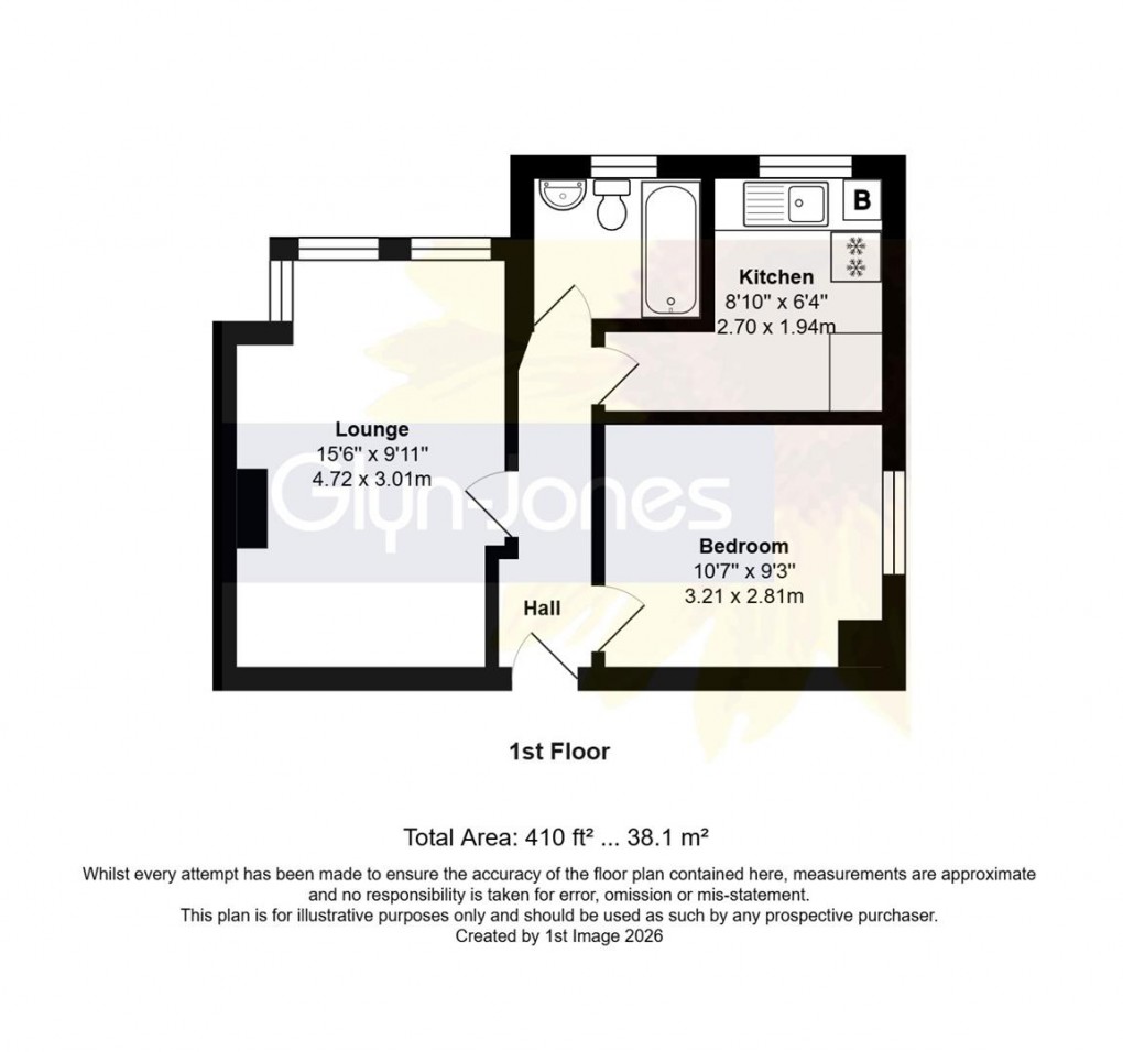 Floorplan for Goda Road, Littlehampton