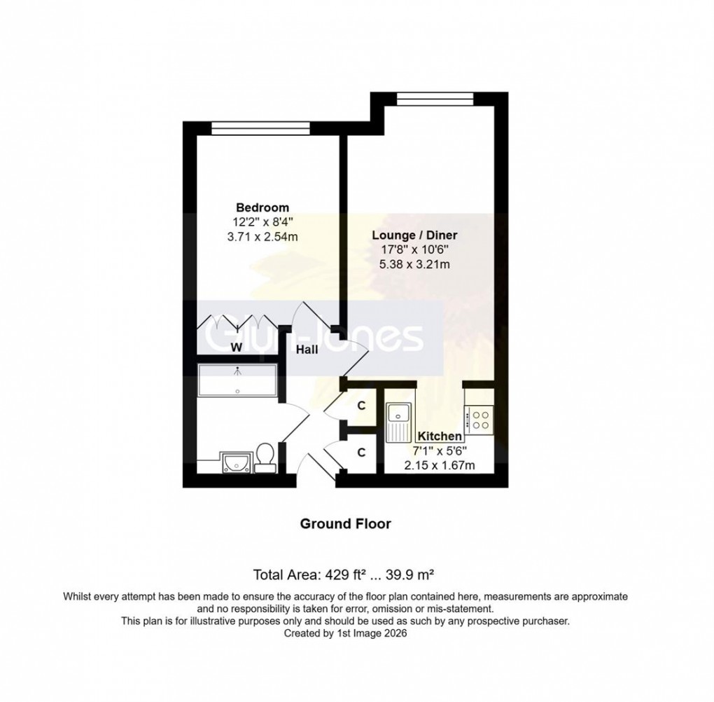 Floorplan for Fitzalan Road, Littlehampton
