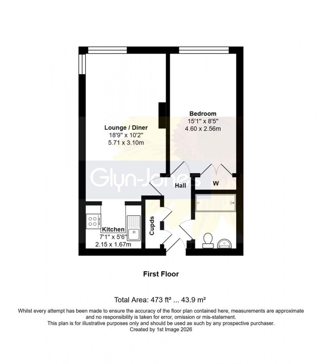 Floorplan for Fitzalan Road, Littlehampton
