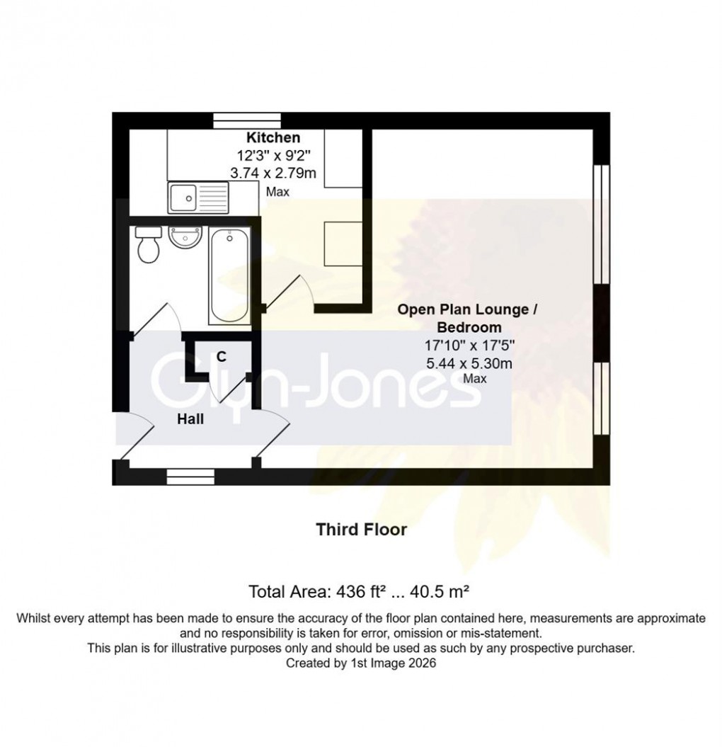 Floorplan for Maltravers Road, Littlehampton