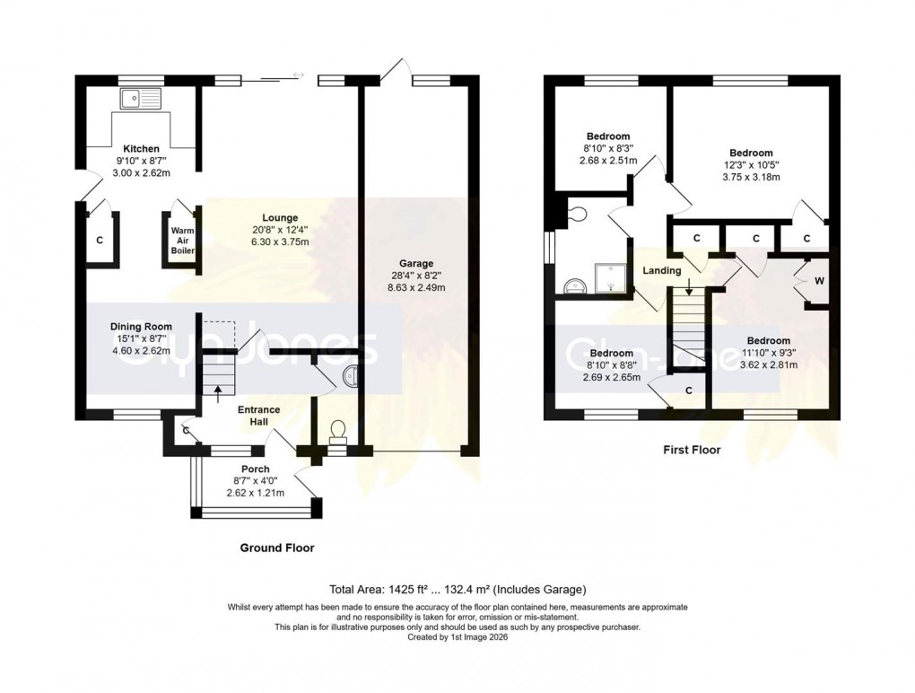 Floorplan for Reef Close, Littlehampton