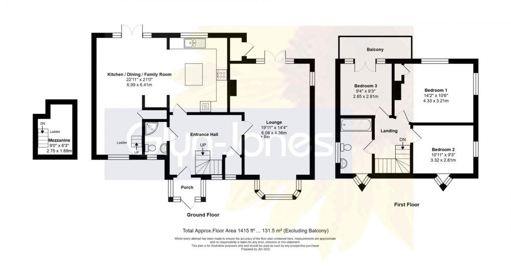 Floorplan for Arundel Road, Worthing