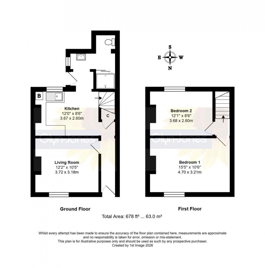 Floorplan for North Street, Littlehampton