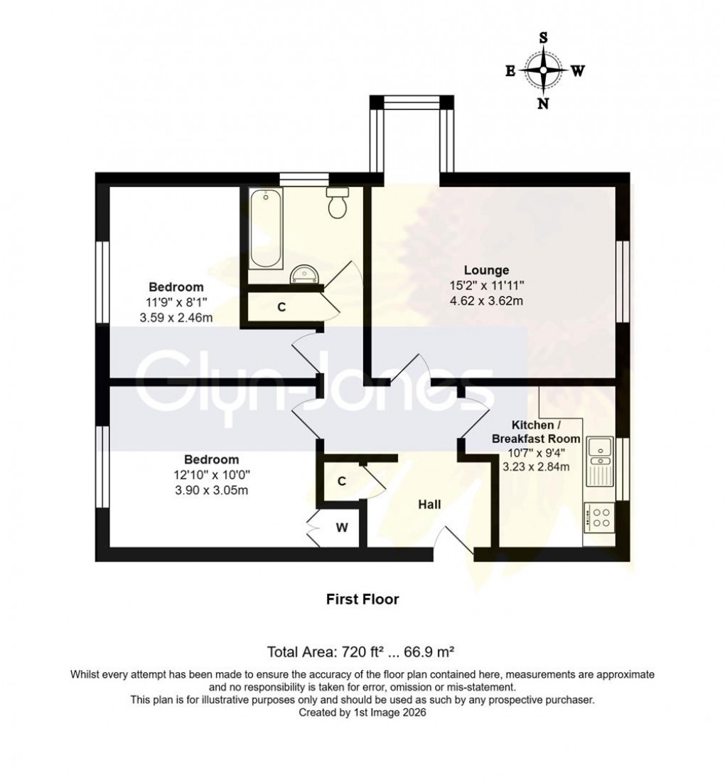 Floorplan for Summerlea Gardens, Church Street, Littlehampton