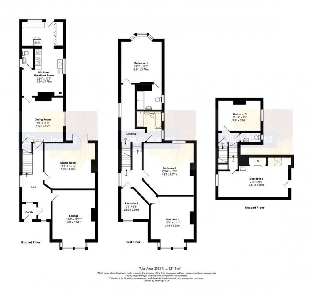 Floorplan for Beach Road, Littlehampton