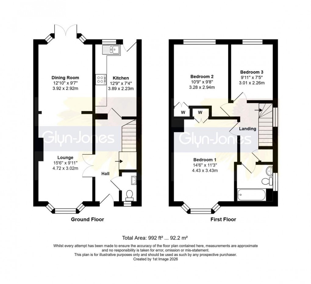 Floorplan for Toddington Lane, Wick, Littlehampton