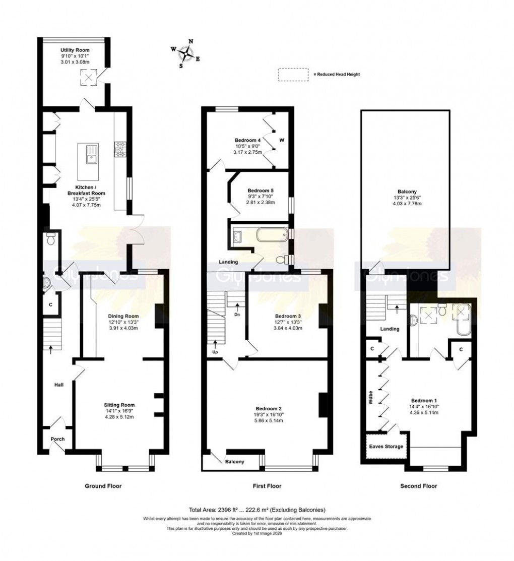 Floorplan for New Parade, Worthing