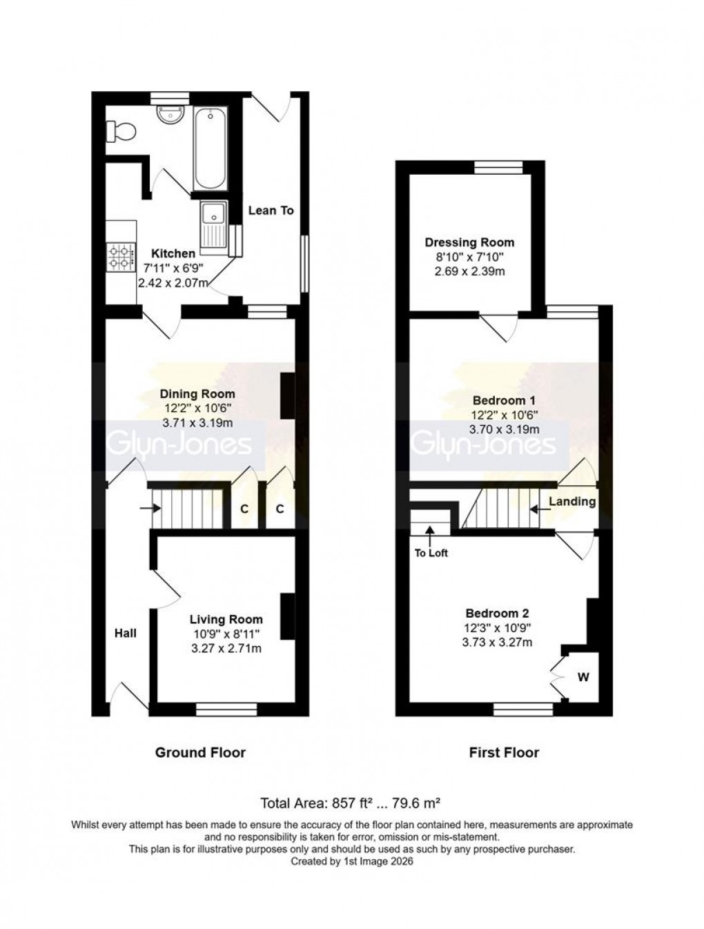 Floorplan for Lyminster Road, Littlehampton