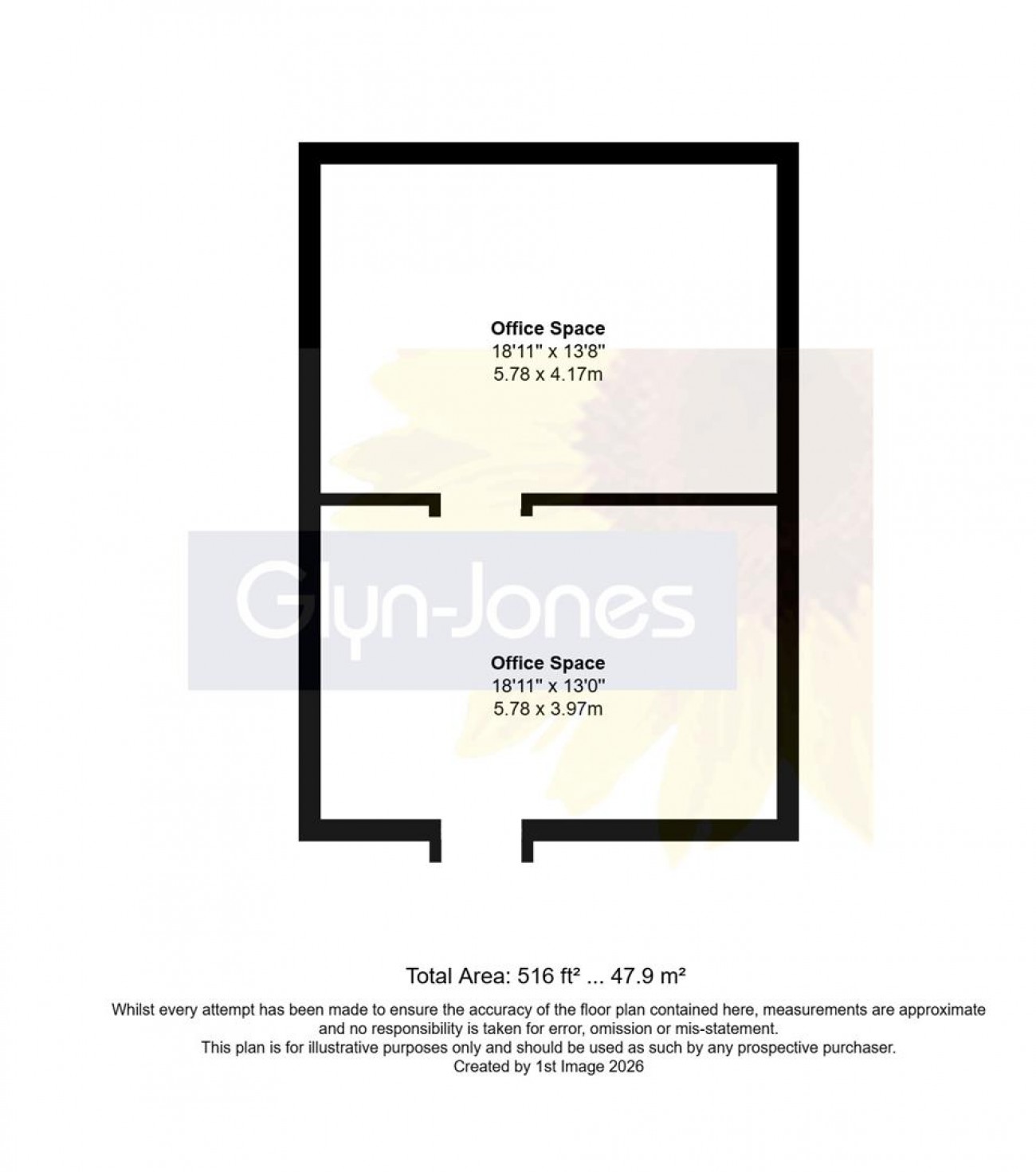 Floorplan - Suite 5a Church House 94 Felpham Road