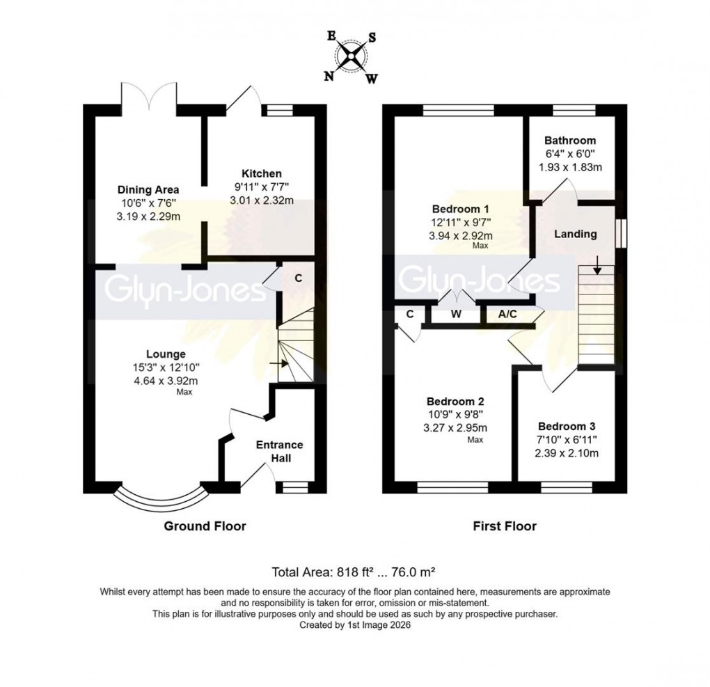 Floorplan for The Cape, Beaumont Park, Littlehampton