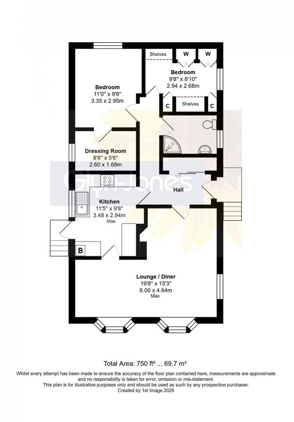 Floorplan for Hook Lane, Aldingbourne, Chichester