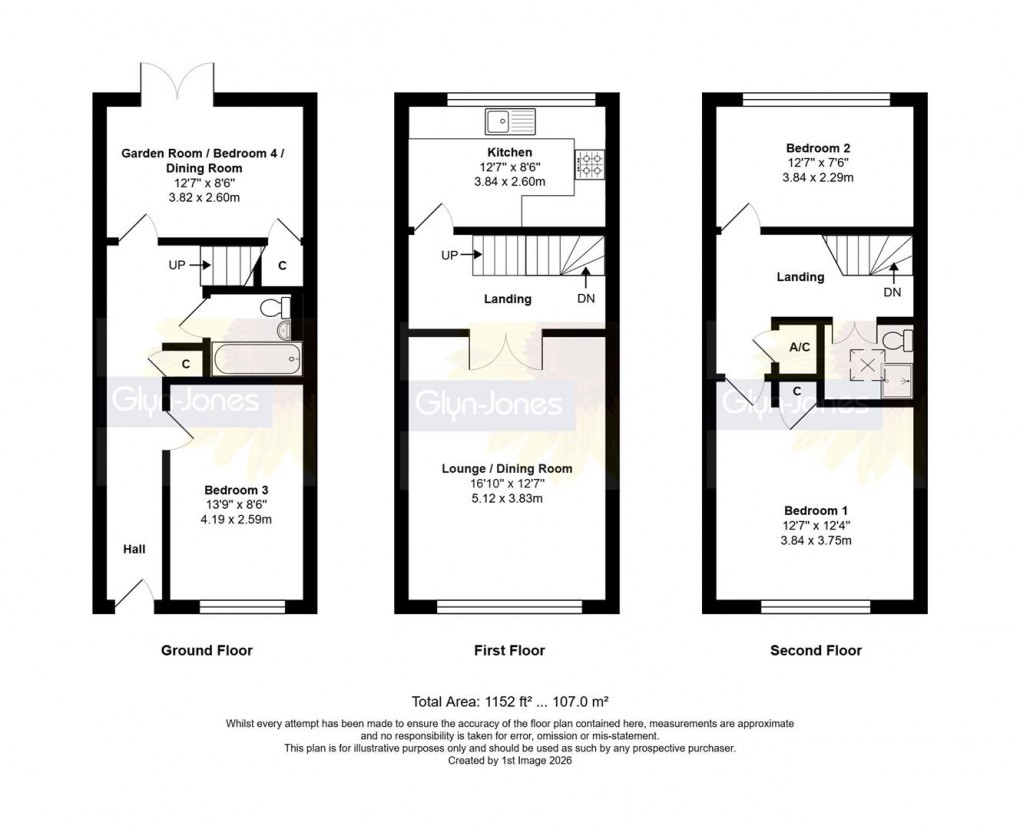 Floorplan for Timberleys, Littlehampton