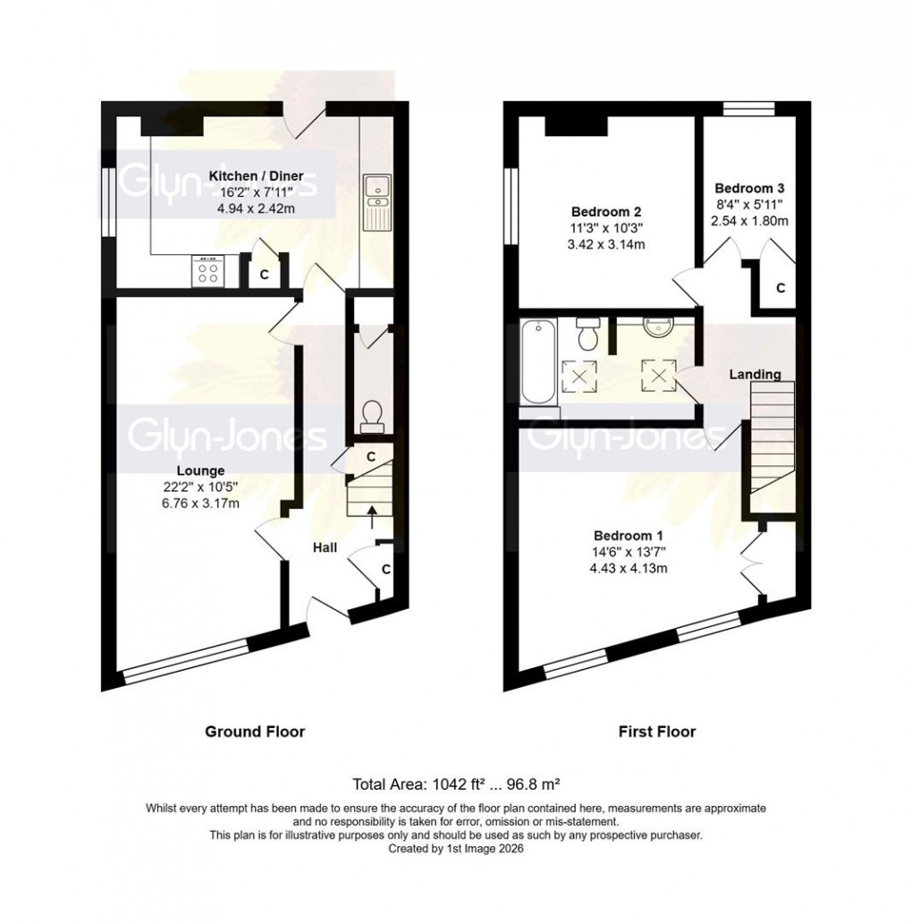 Floorplan for The Street, Walberton, Arundel
