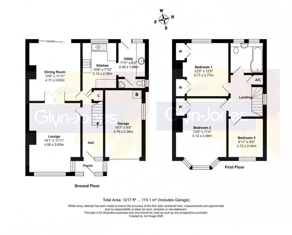 Floorplan for Parkside Avenue, Littlehampton