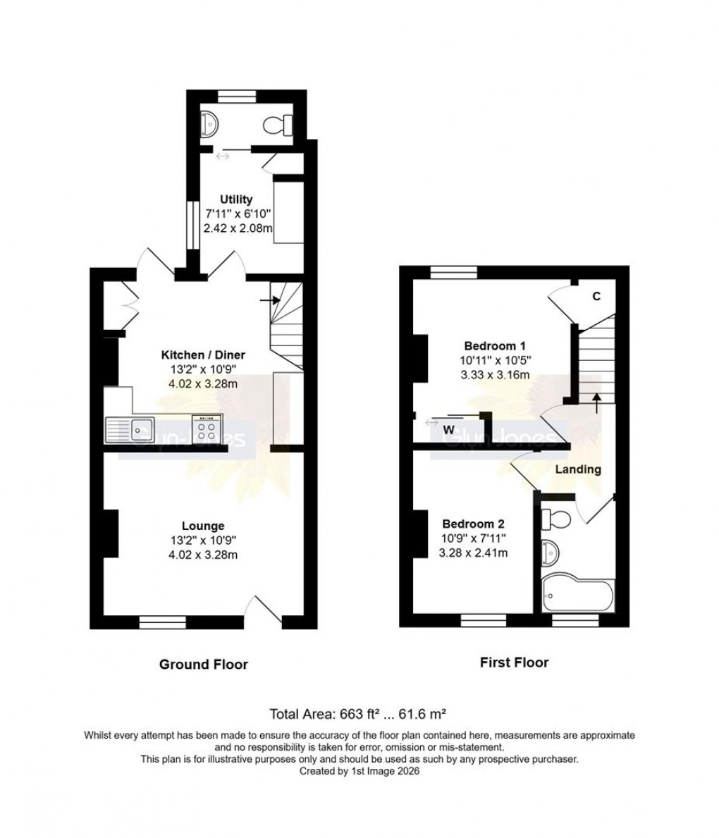 Floorplan for Beaconsfield Road, Wick, Littlehampton