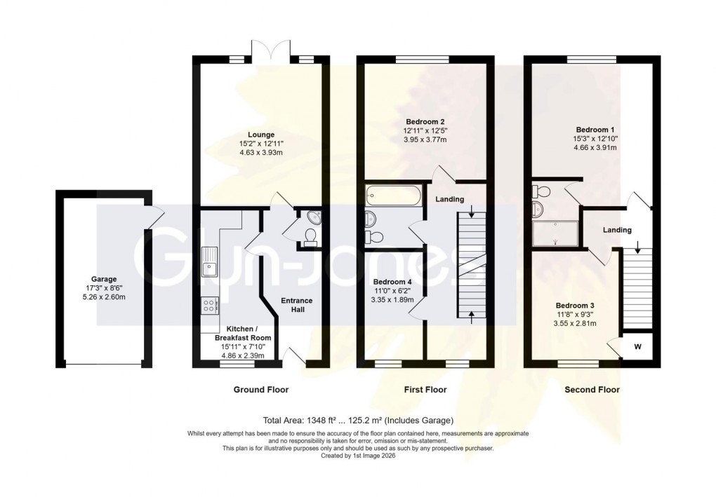 Floorplan for Hollist Chase, Wick, Littlehampton
