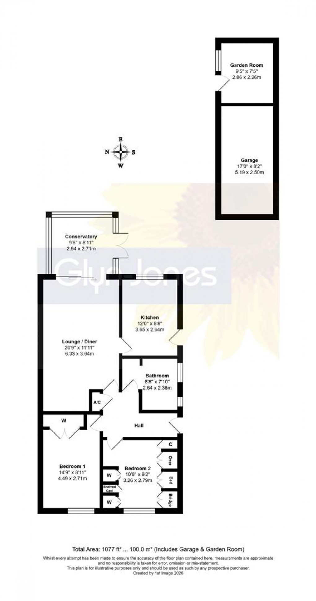 Floorplan for White Horses Way, Beaumont Park, Littlehampton
