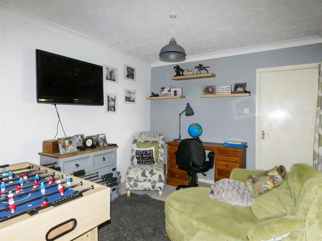 Hobbies Room/Study (formerly rear of garage)