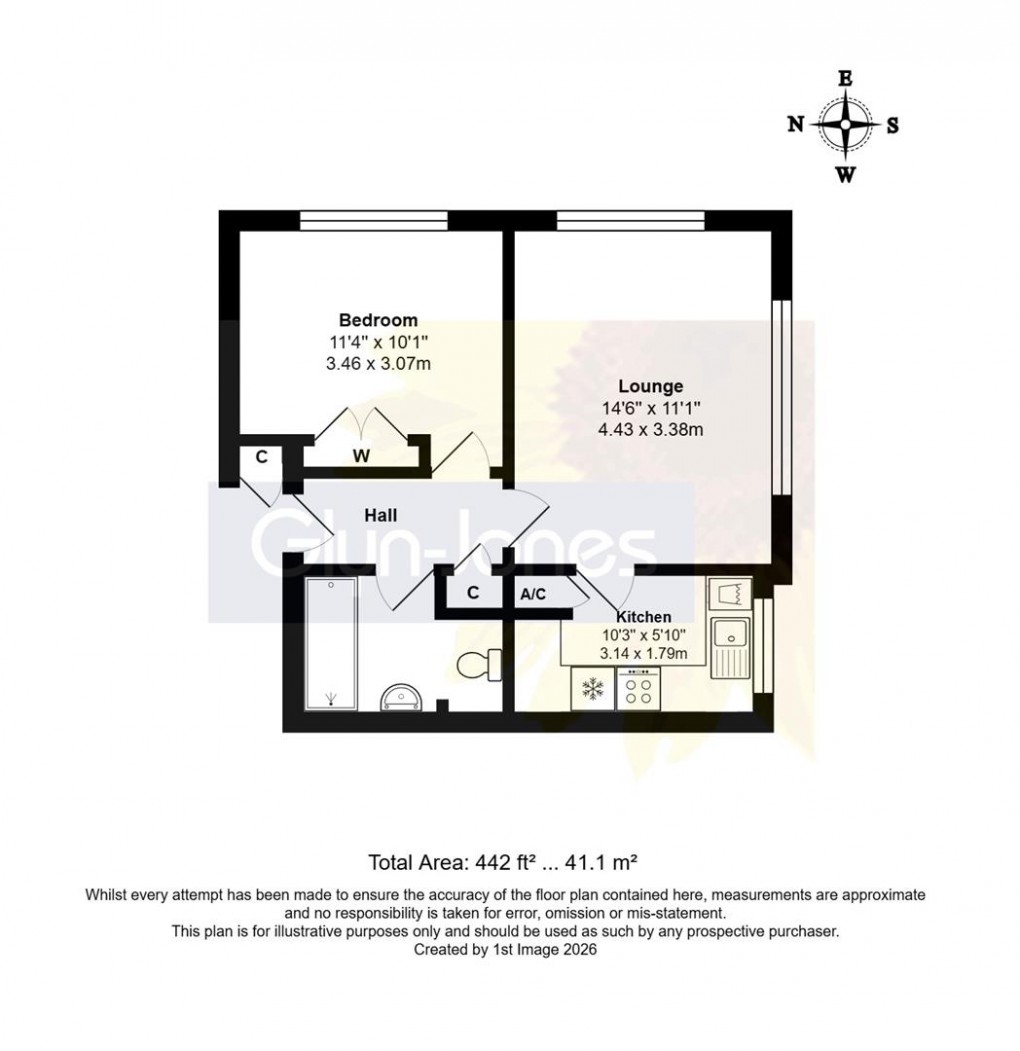 Floorplan for St. Winefrides Road, Littlehampton