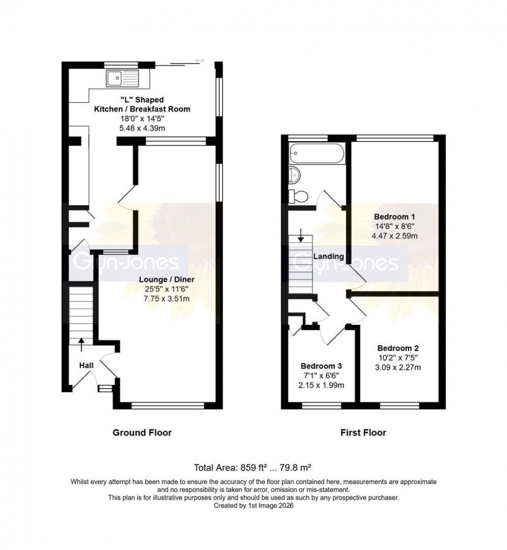 Floorplan for Seaton Park, Littlehampton