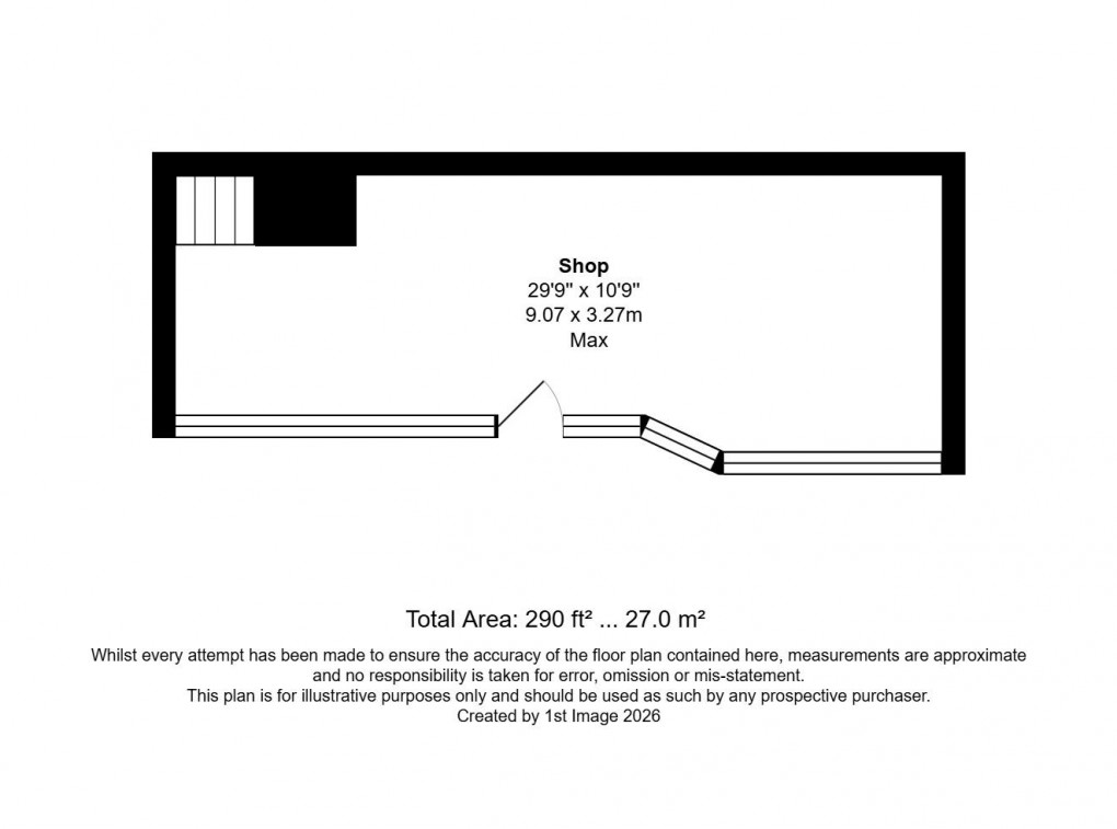 Floorplan for Tarrant Street, Arundel