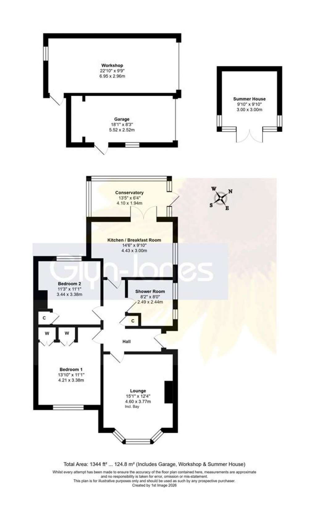 Floorplan for Glenville Road, Rustington