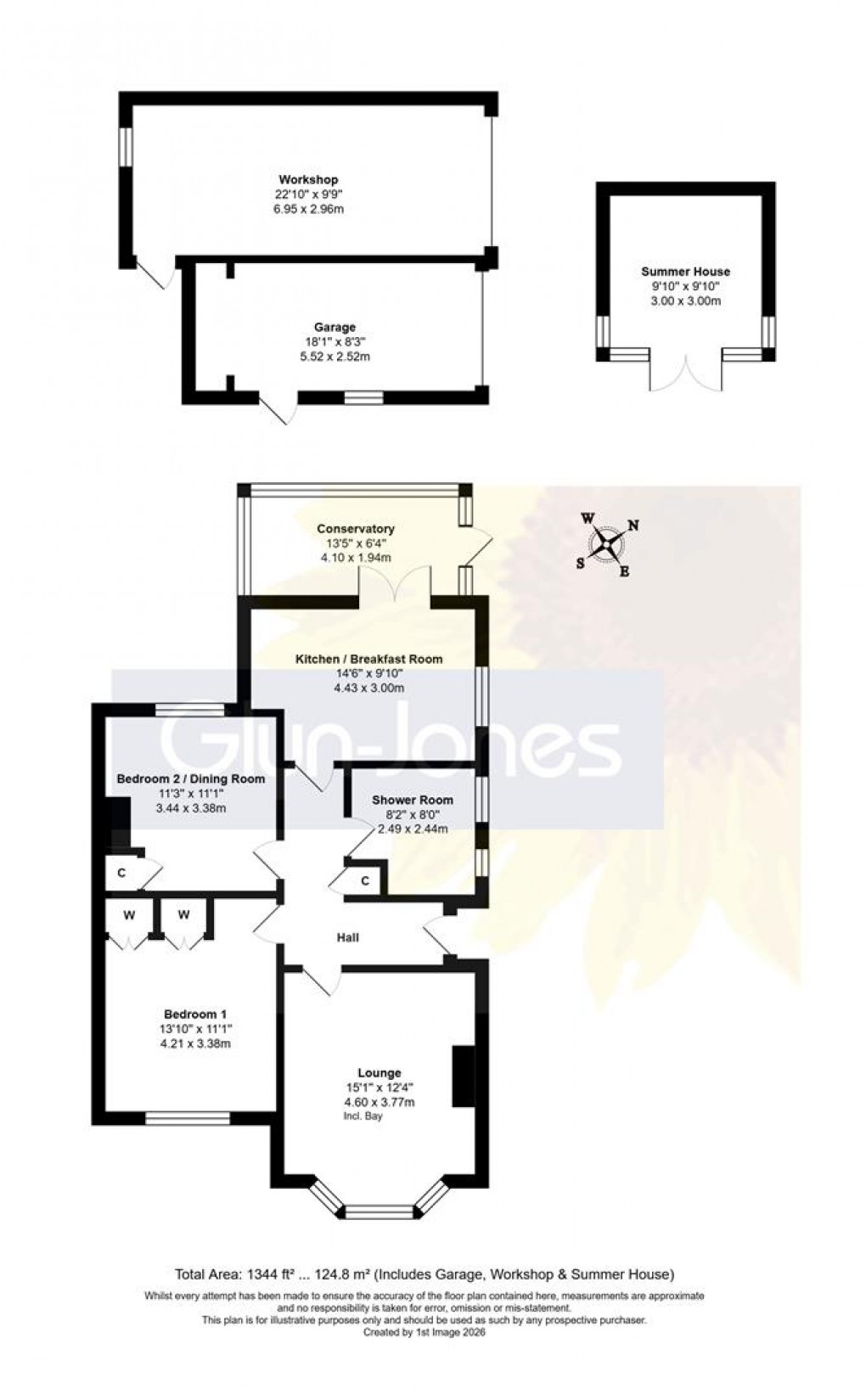 Floorplan for Glenville Road, Rustington