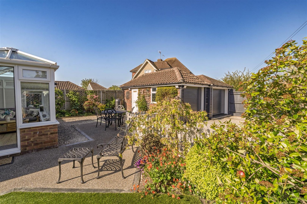West Facing Rear Garden