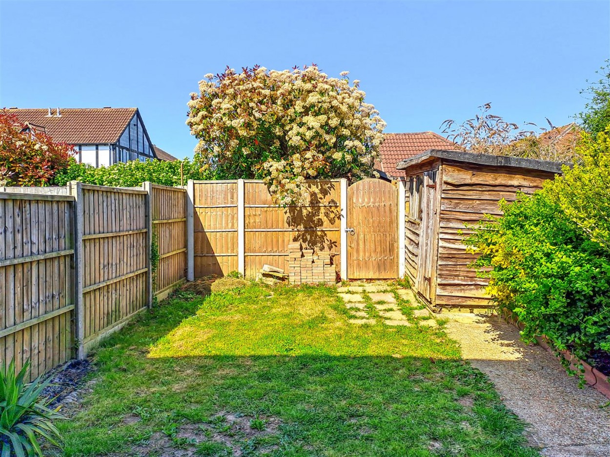 West Facing Rear Garden