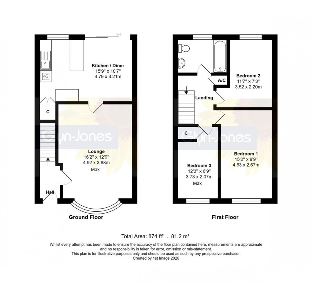 Floorplan for Timberleys, Littlehampton