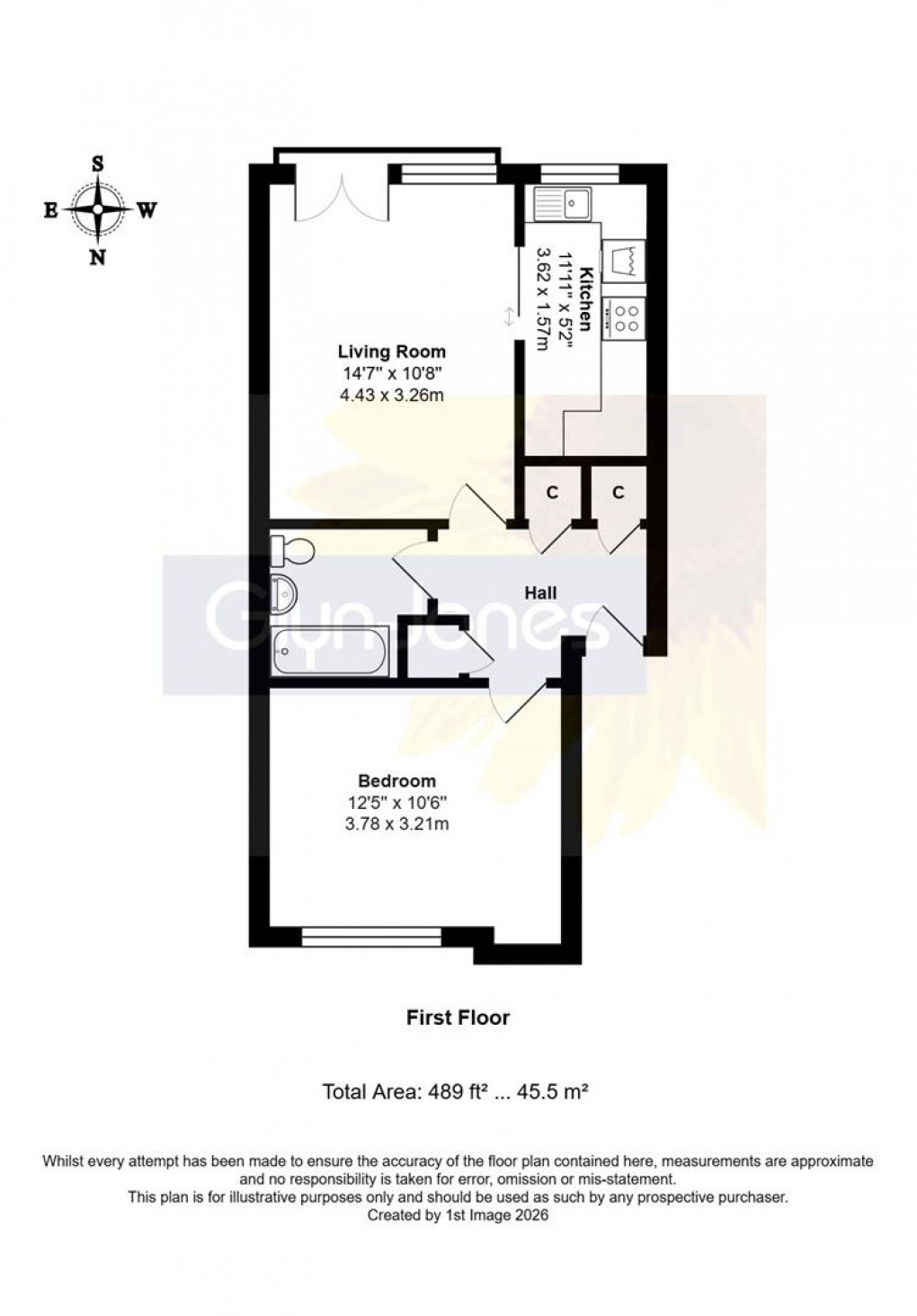 Floorplan for York Road, Littlehampton