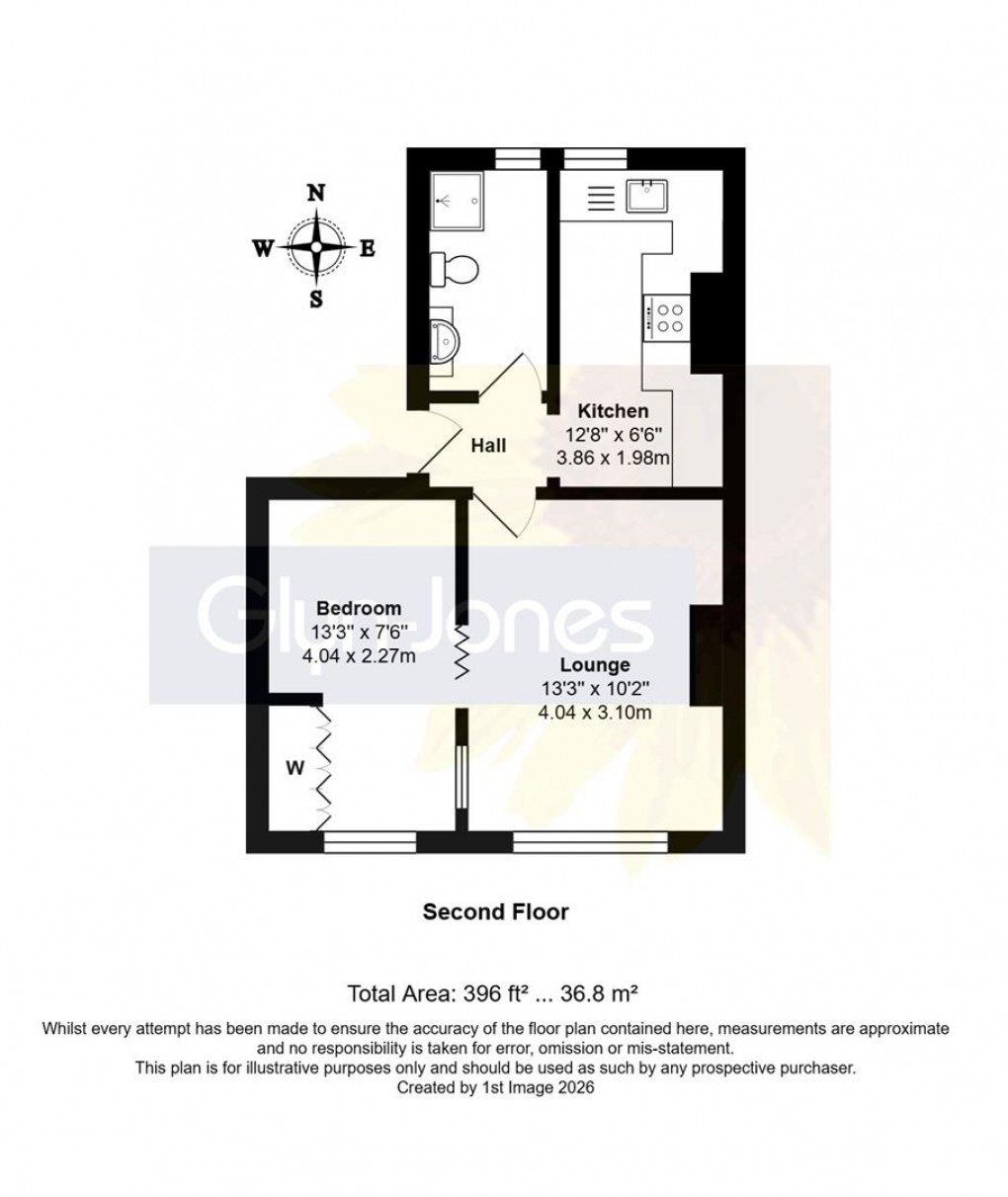 Floorplan for South Terrace, Littlehampton