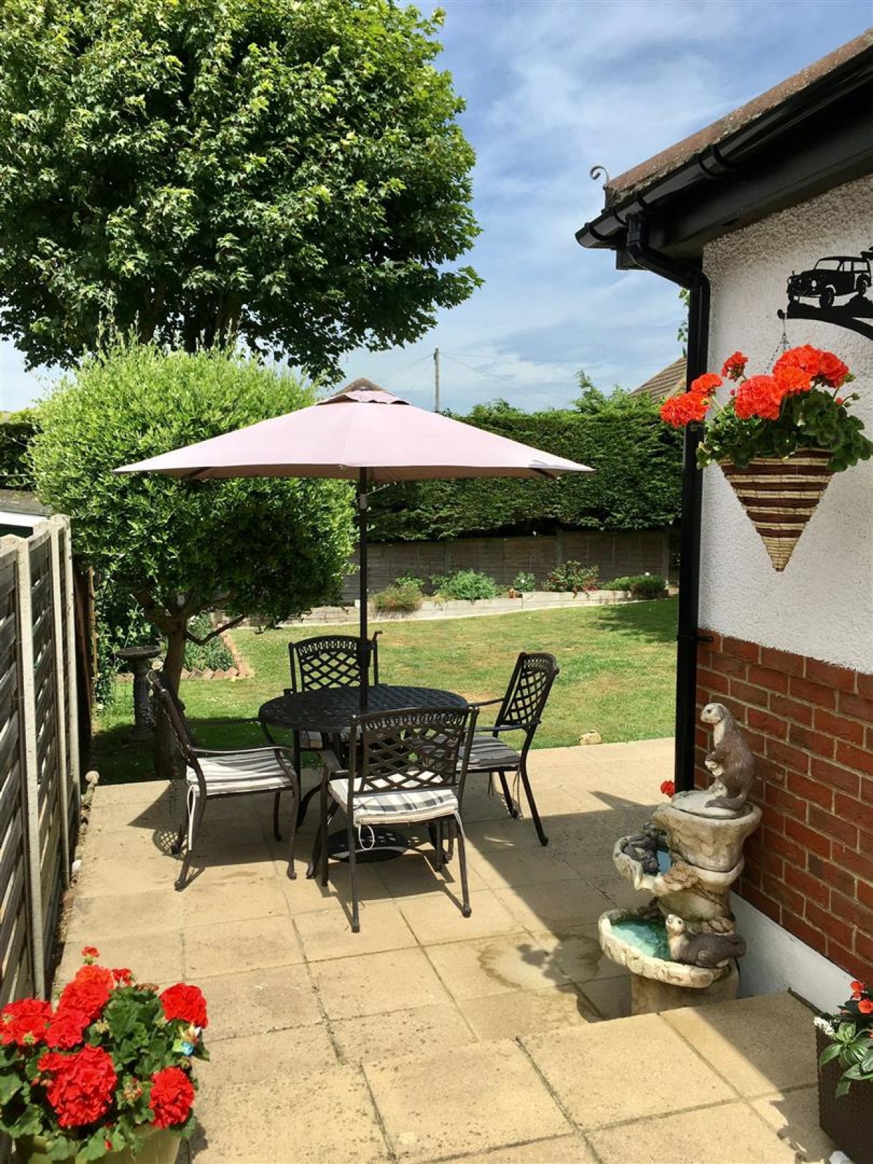 View from Utility Room