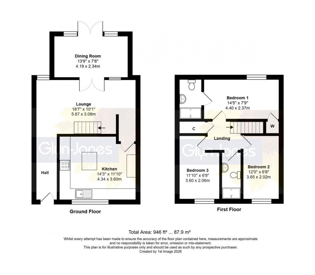 Floorplan for Norfolk Place, Littlehampton