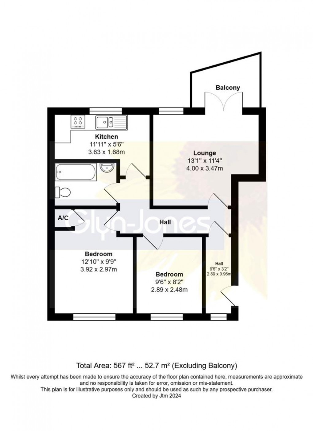 Floorplan for Highfield, Littlehampton