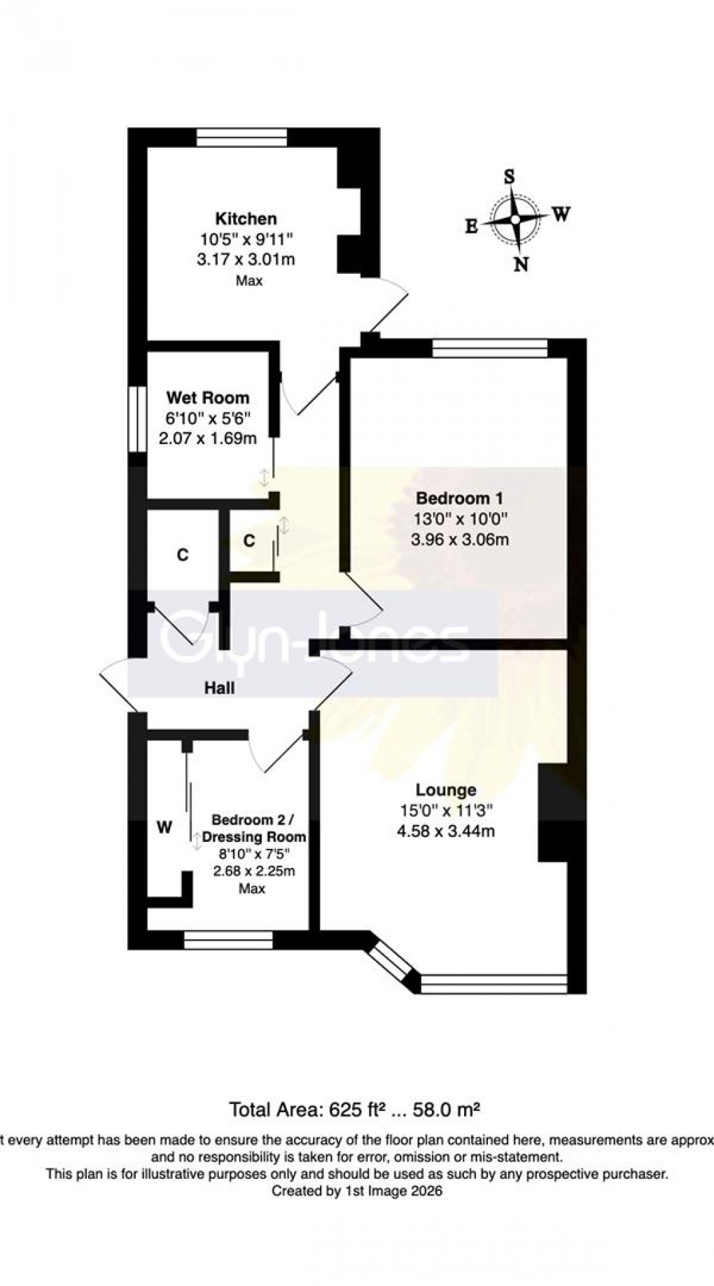 Floorplan for The Grangeway, Rustington