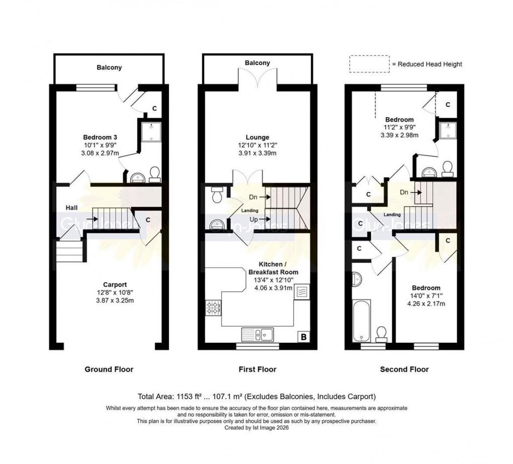 Floorplan for Mariners Quay, Littlehampton, West Sussex, BN17 5DA