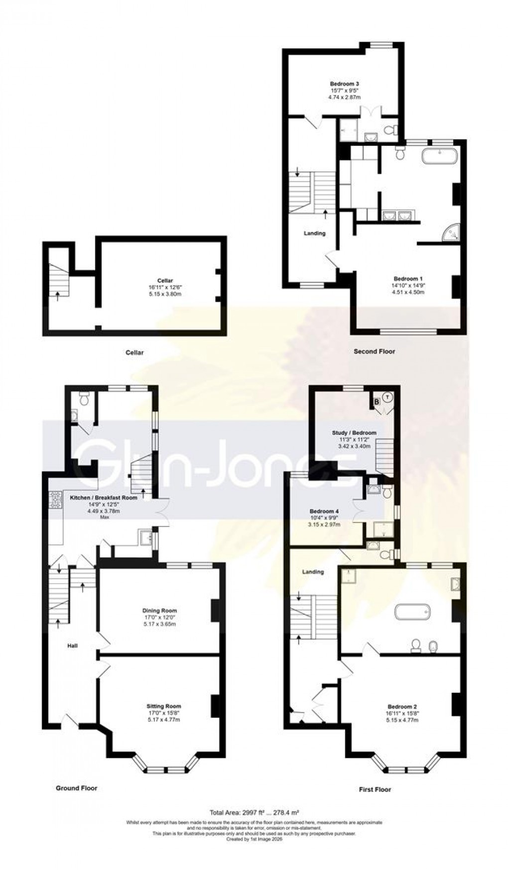 Floorplan for South Terrace, Littlehampton
