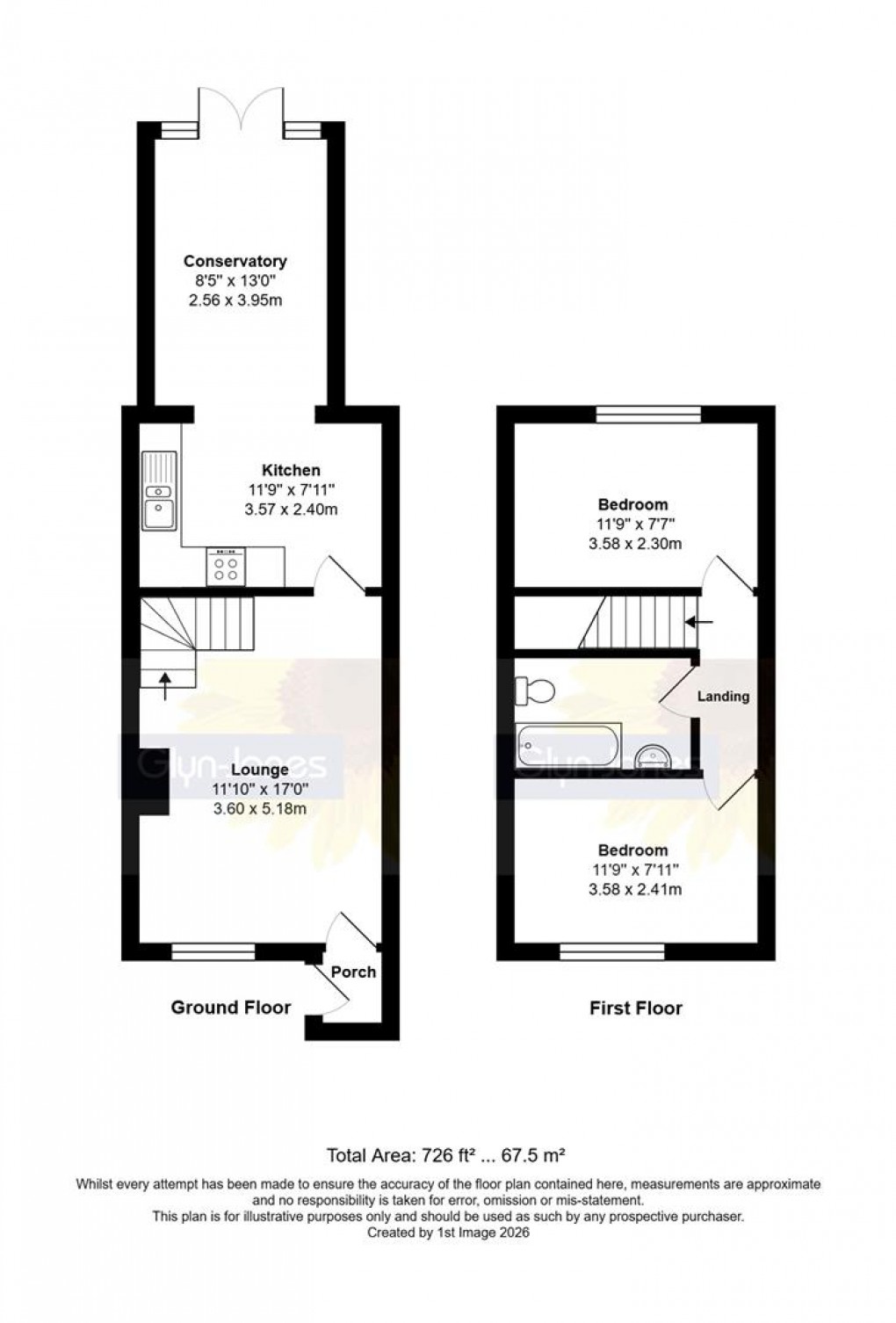 Floorplan for Keelson Way, Littlehampton