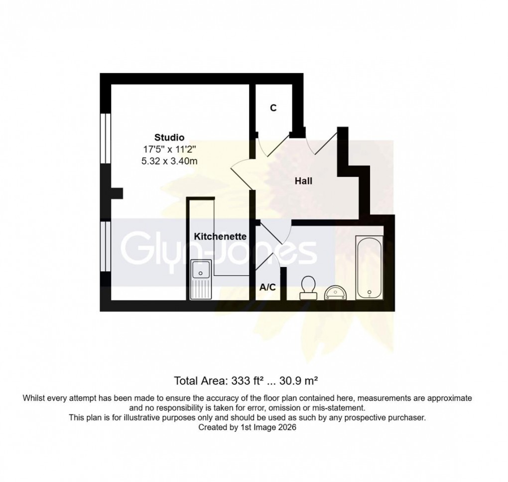Floorplan for South Terrace, Littlehampton