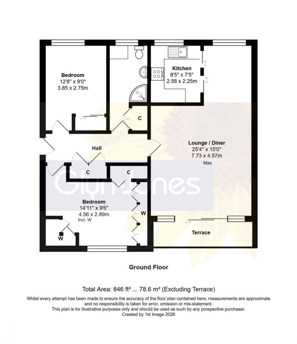 Floorplan for Overstrand Avenue, Rustington, Littlehampton