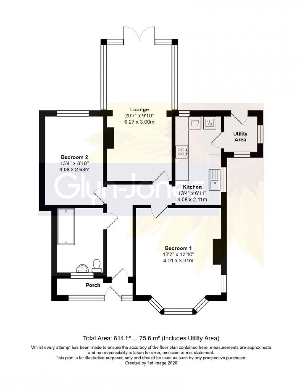 Floorplan for Vicarage Lane, Bognor Regis