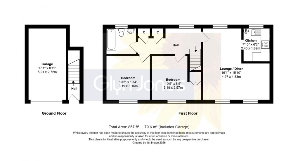 Floorplan for Olliver Acre, Littlehampton