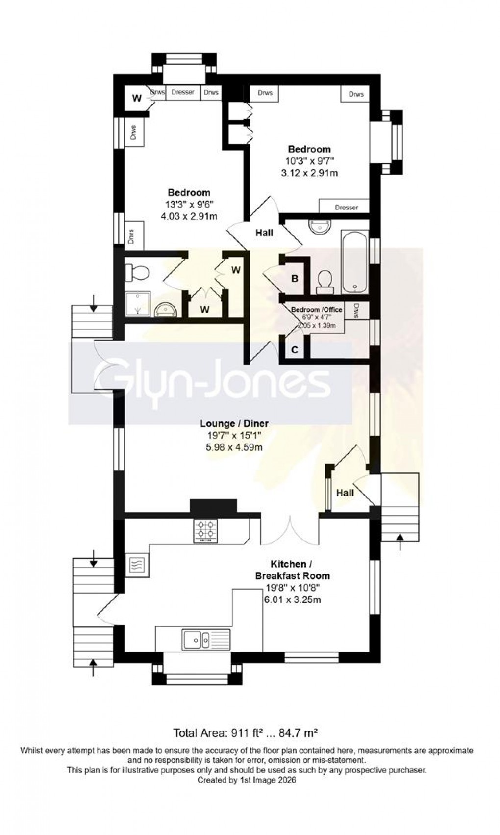 Floorplan for Bognor Road, Climping, Littlehampton