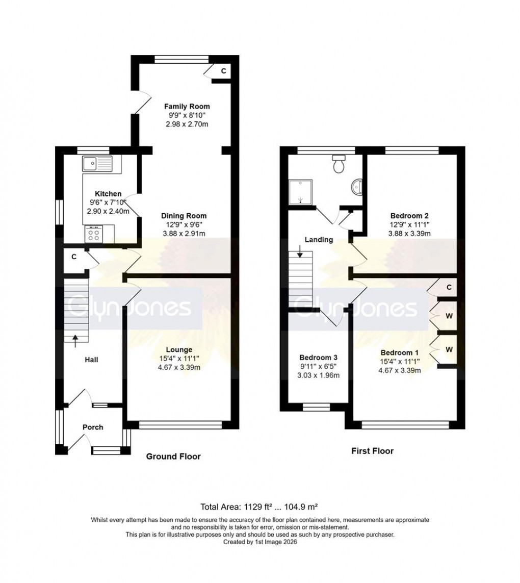 Floorplan for The Winter Knoll, Littlehampton