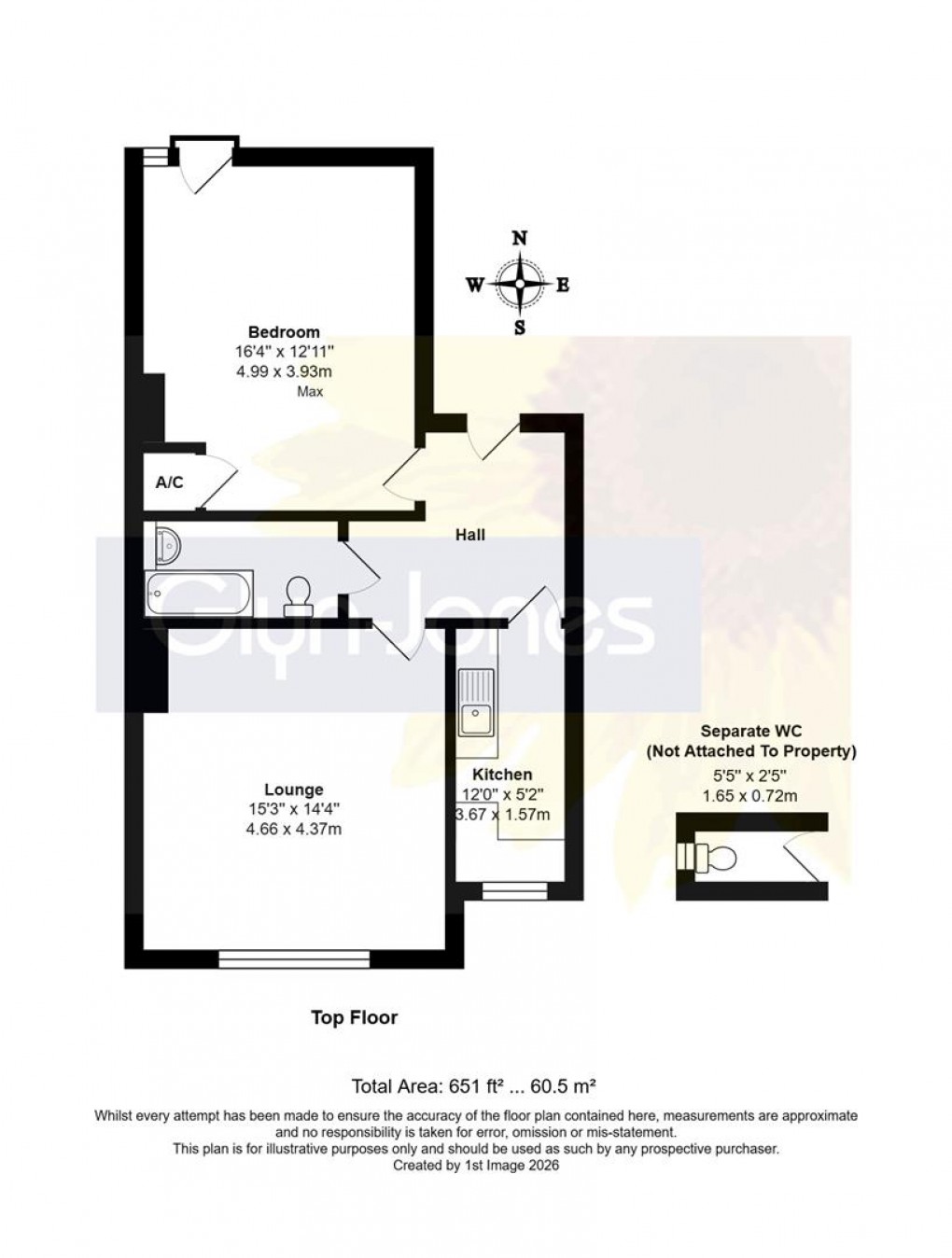 Floorplan for South Terrace, Littlehampton