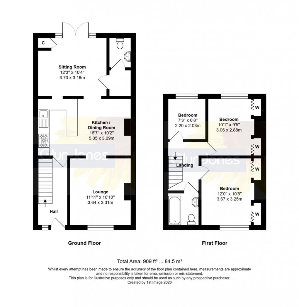 Floorplan for Whitelea Road, Wick, Littlehampton