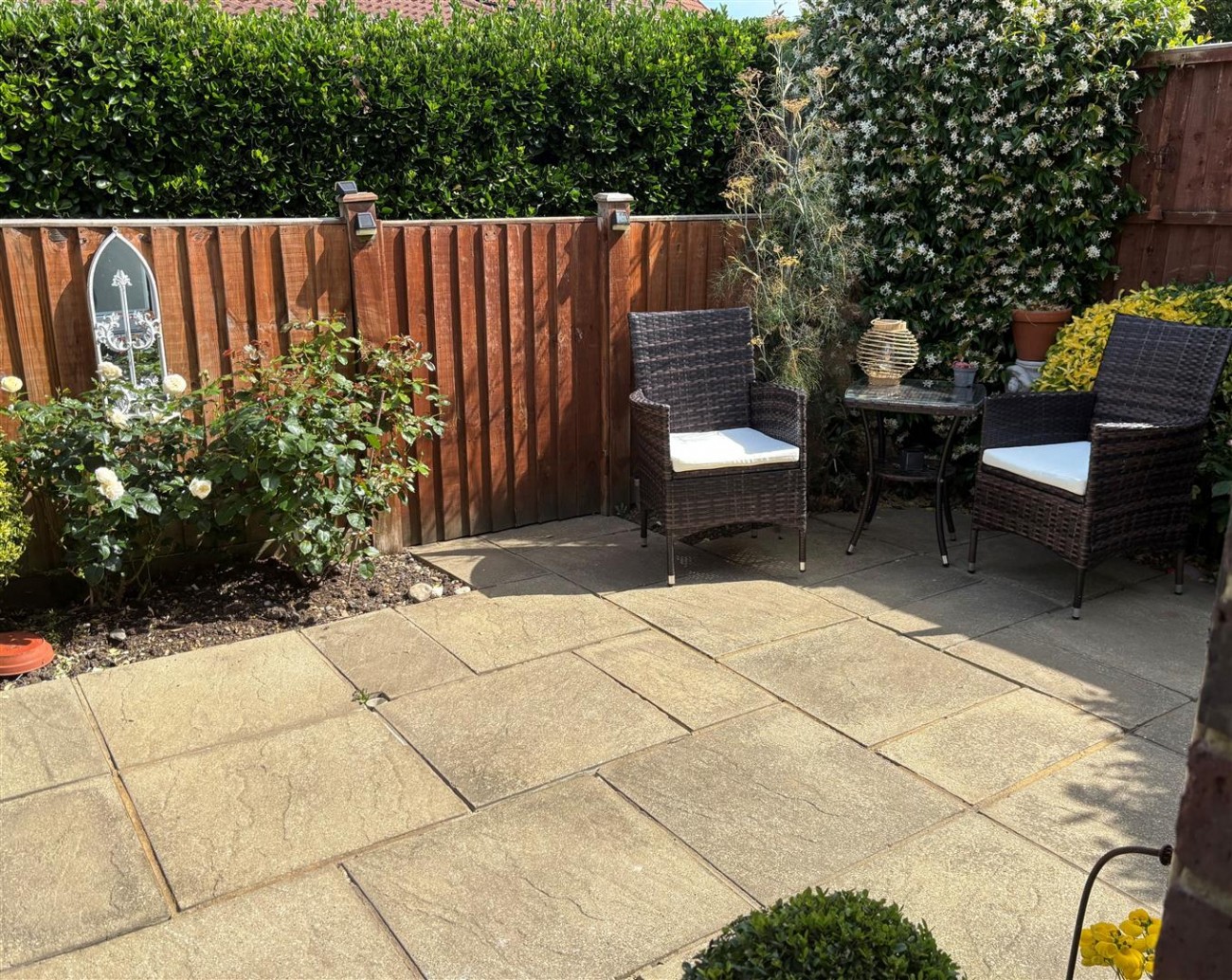 Courtyard Style Rear Garden