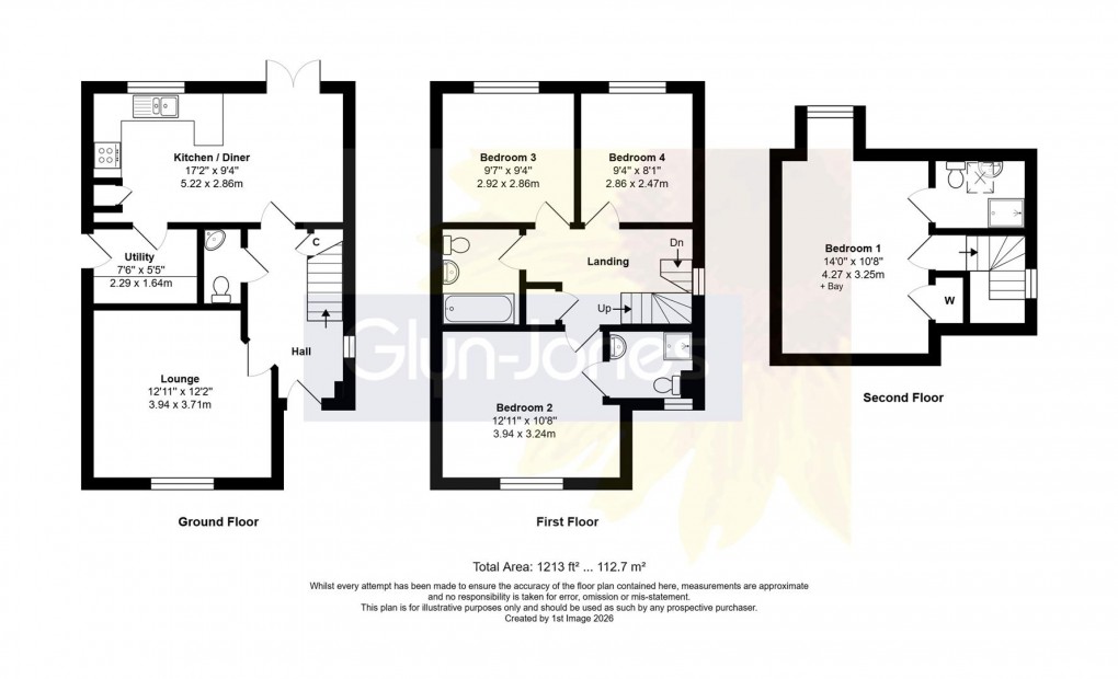 Floorplan for Lytton Copse, Wick, Littlehampton